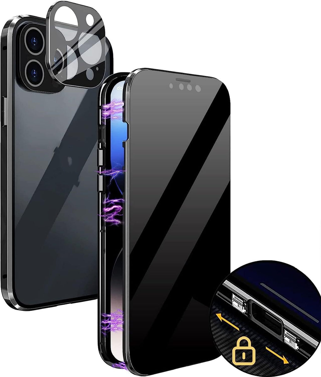 Boitier de téléphone Magneto avec verre double face
