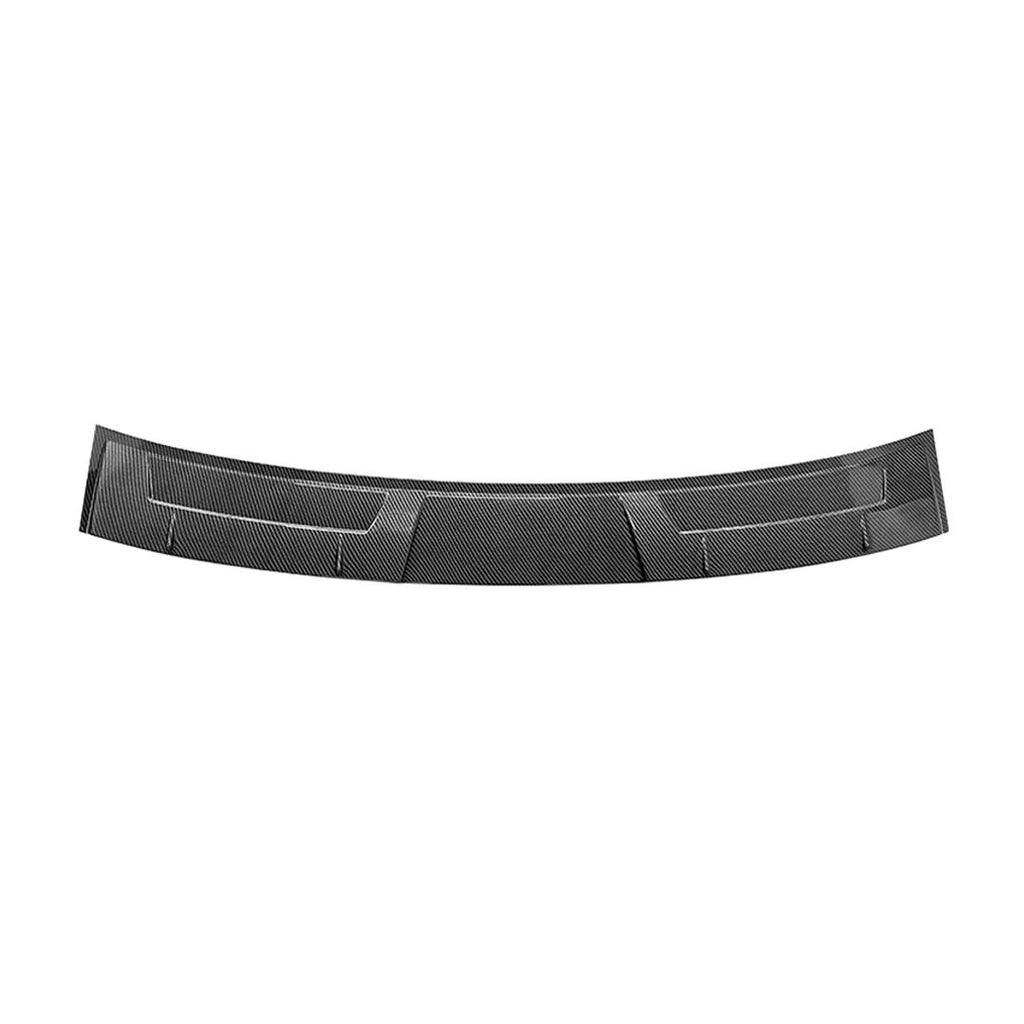 Convient 14-23 Infiniti Q50 V Style Carbon Fibre impression Fenêtre arrière Toit Spoiler aile
