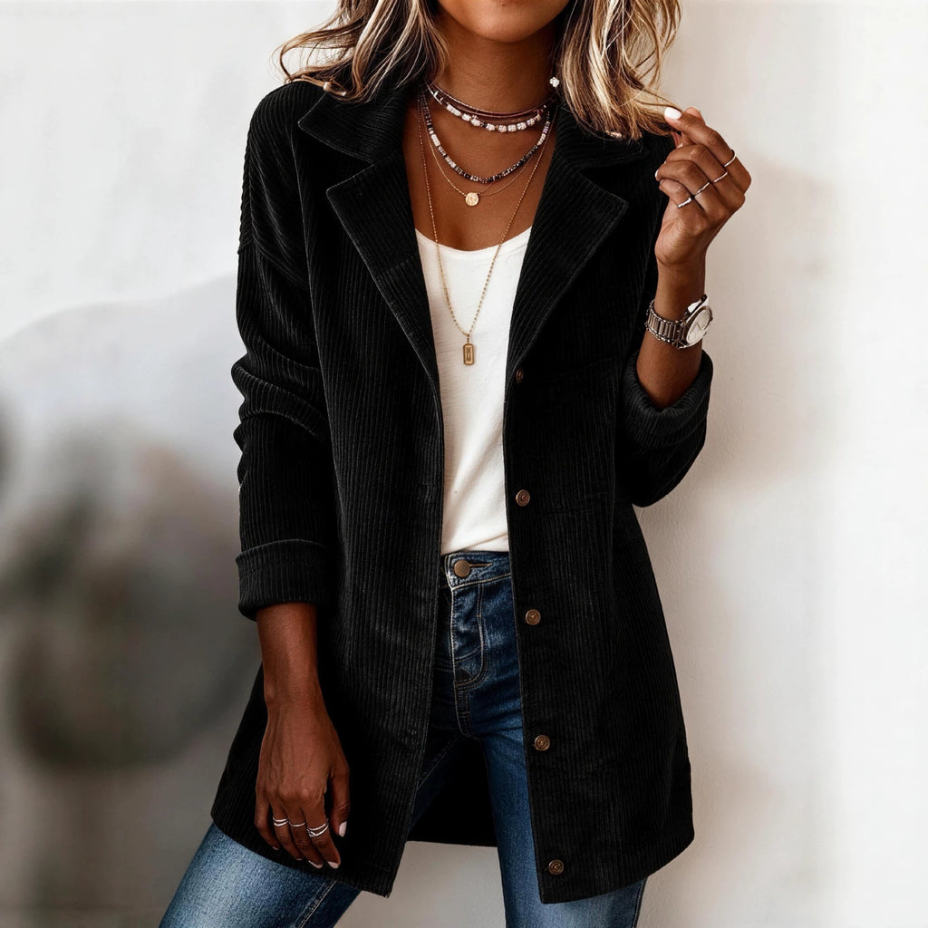 Femmes Mode Casual TopCoat