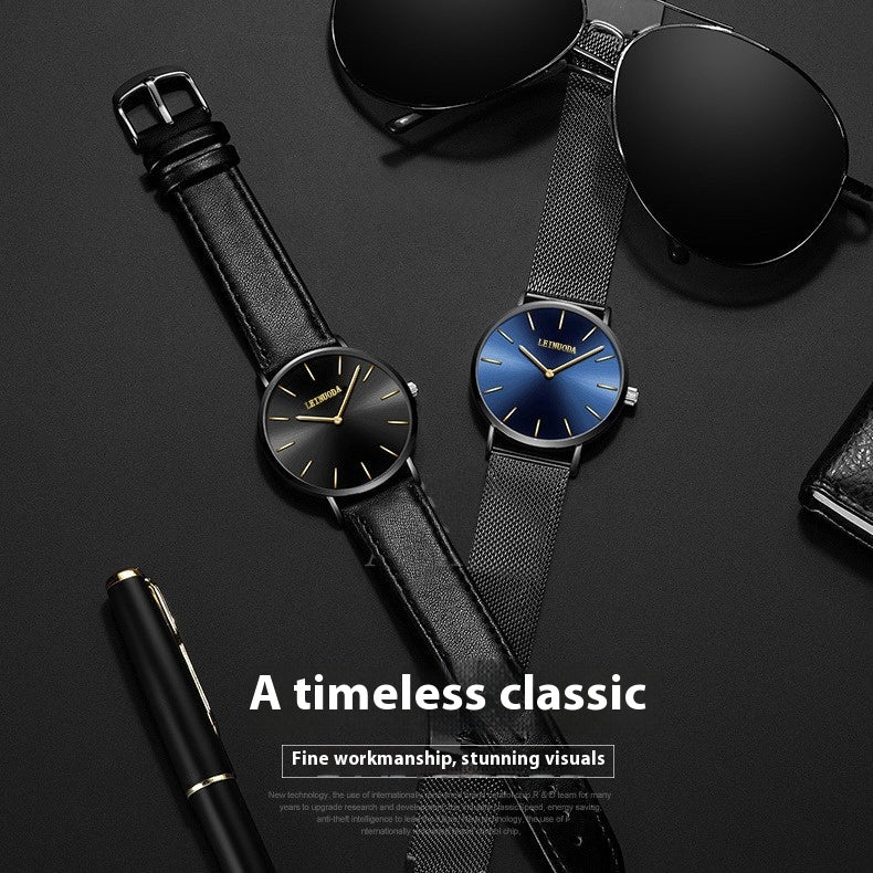Men's Simple Quartz Watch