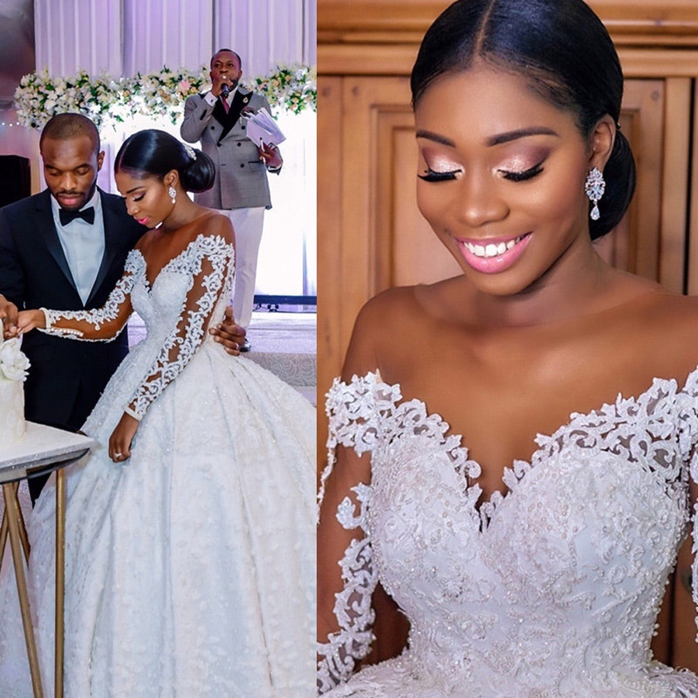 Robes de mariée de mariage personnalisées