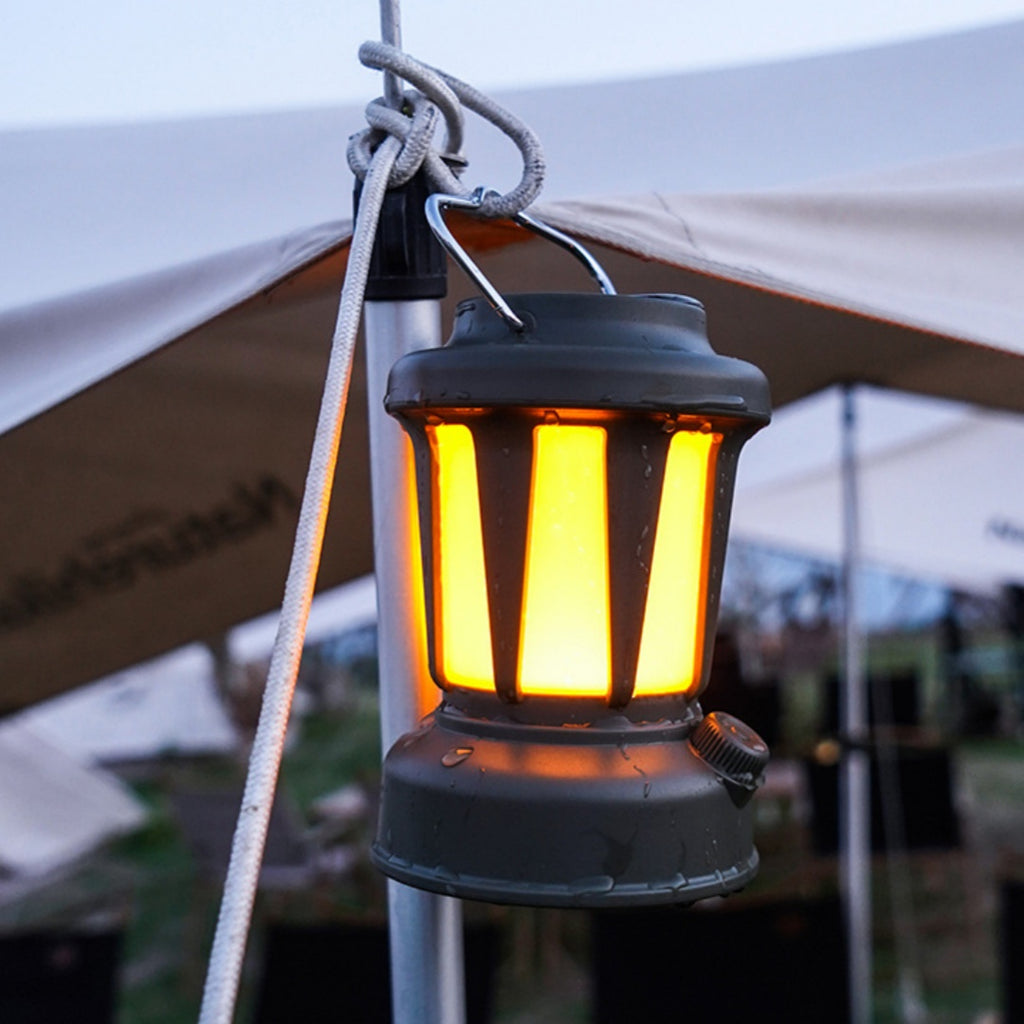 Lampe solaire de camping rechargeable pour camping en plein air