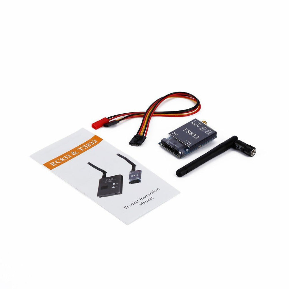 Rc832 5.8G600Mw 40 Point de fréquence Récepteur de photographie aérienne Fpv Image Transmiss