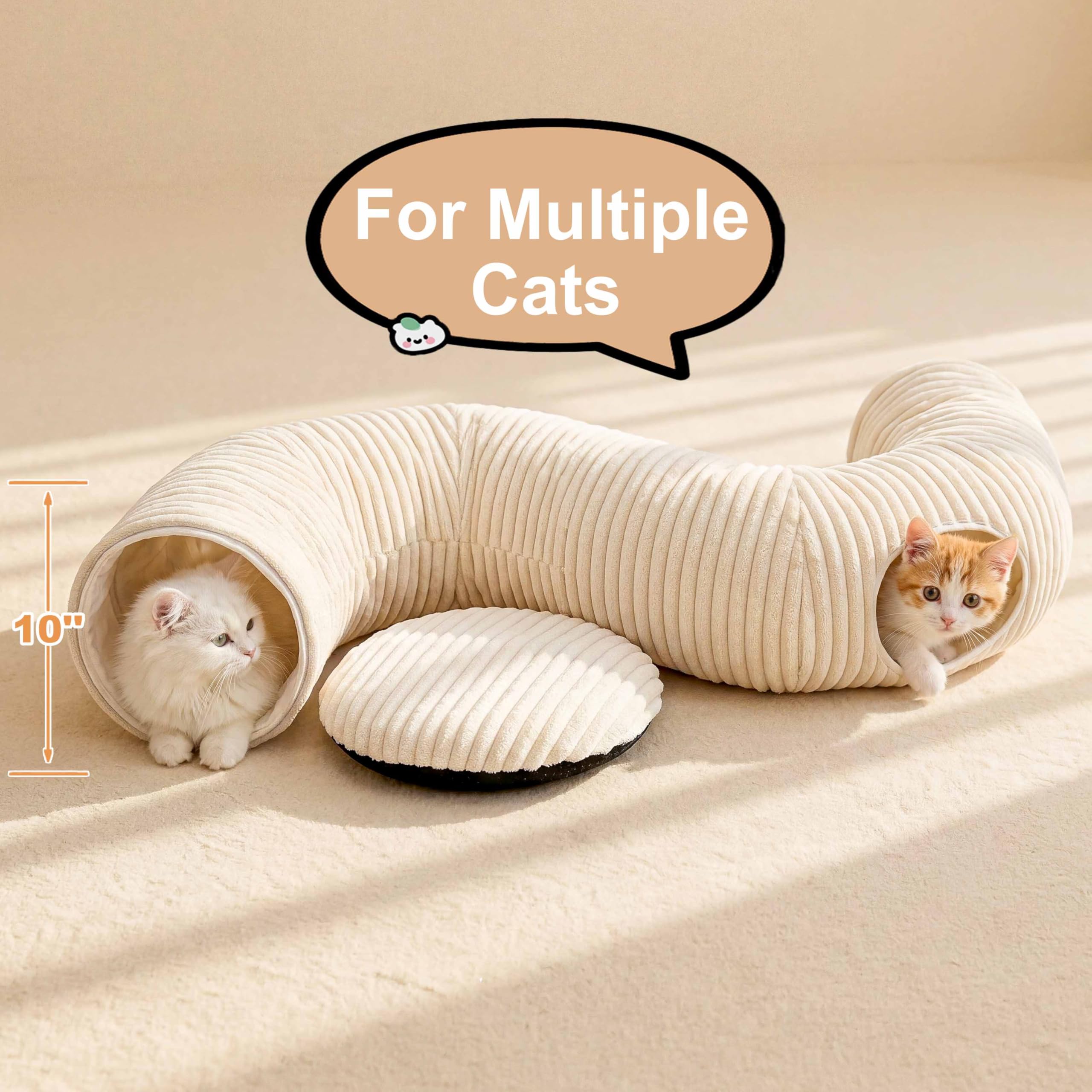 Lit Tunnel Cat avec Jouets interactifs Cat
