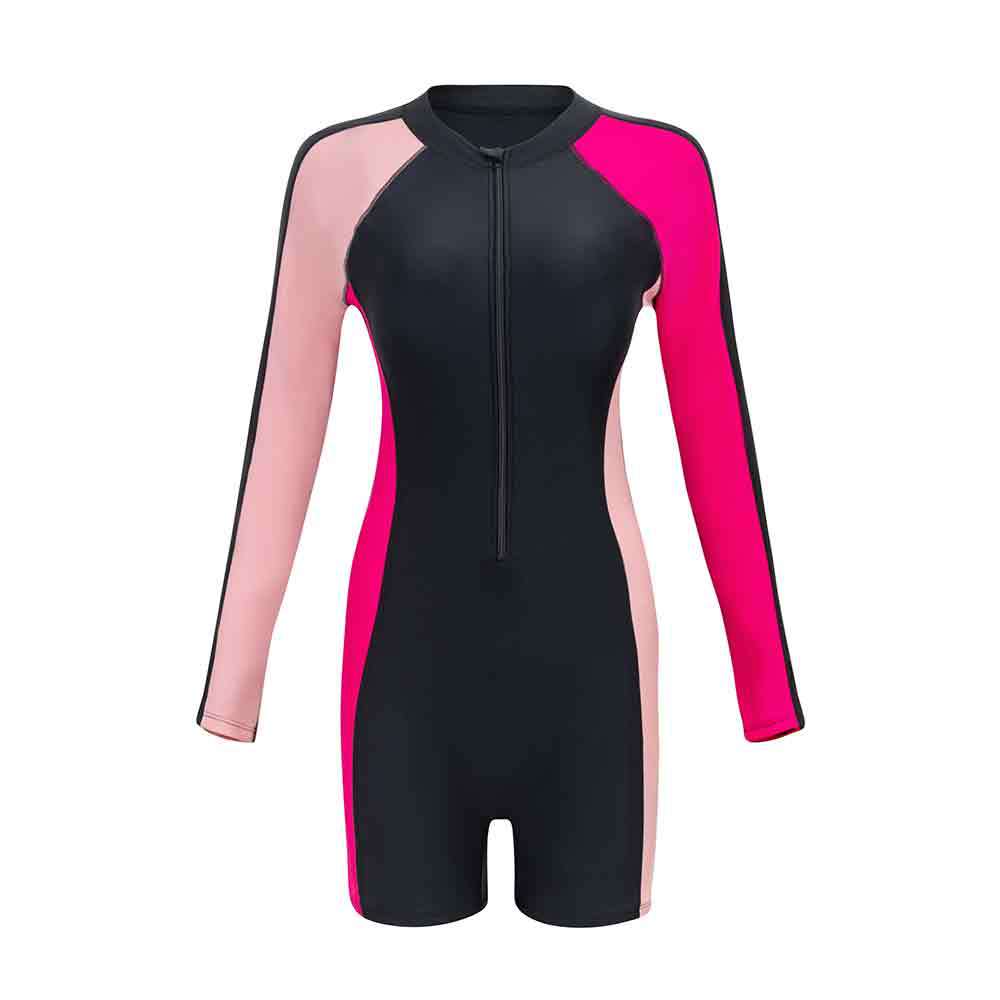 Maillot de bain avec fermeture éclair conservateur