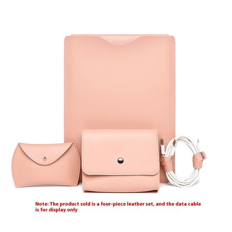 Lock Edge Notebook Leather Bag