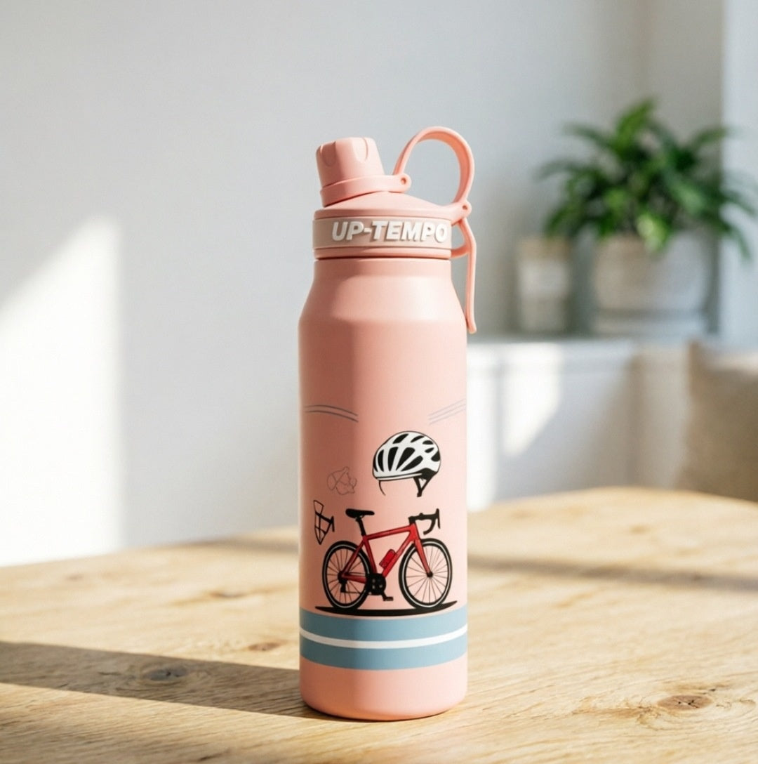 Acier inoxydable Portable de grande capacité pour vélo extérieur