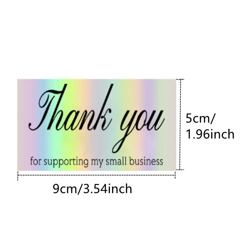 50 Feuillespack Laser carte cadeau holographique cadeau de salutation