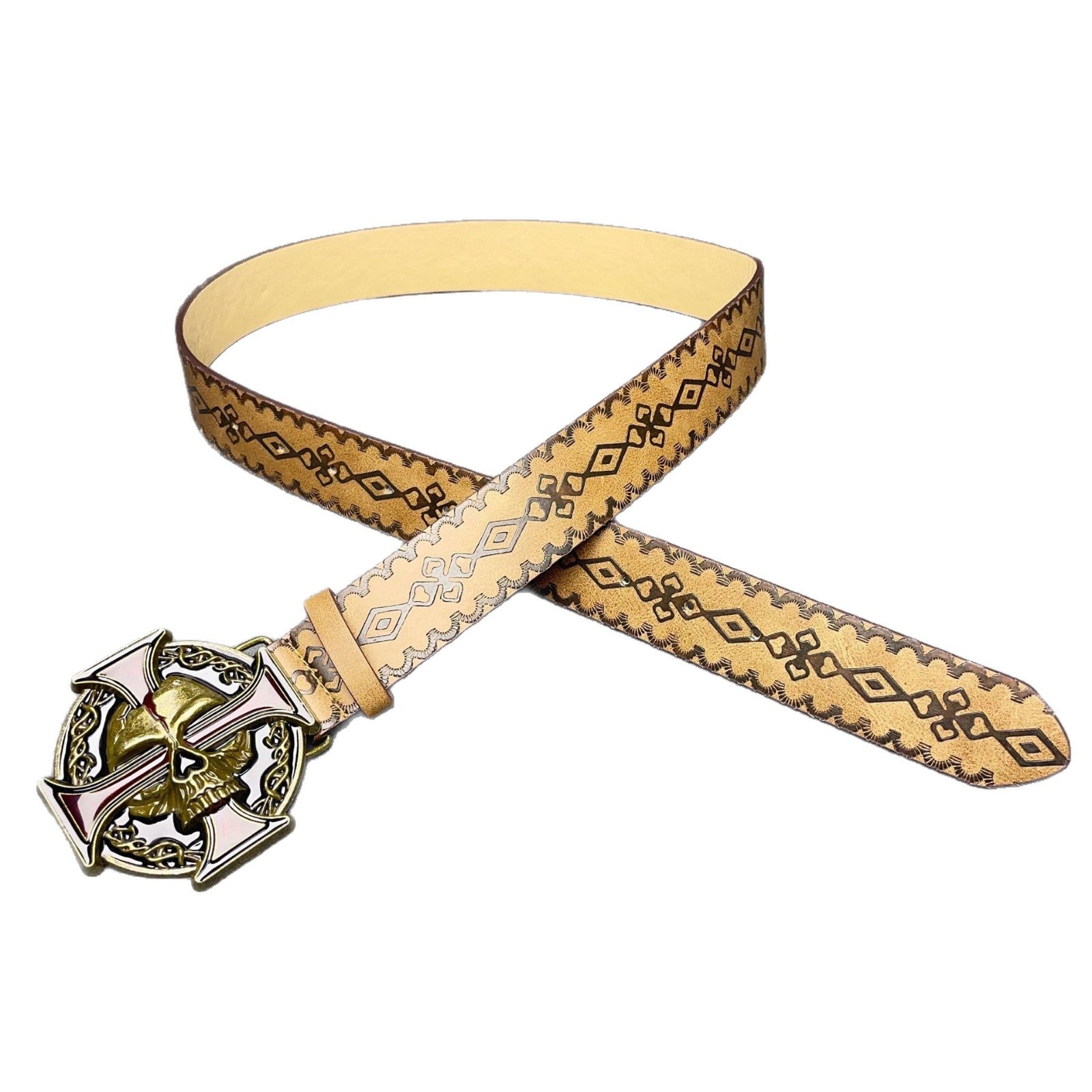 Design inspiré du punk avec boutonnage et motifs texturés