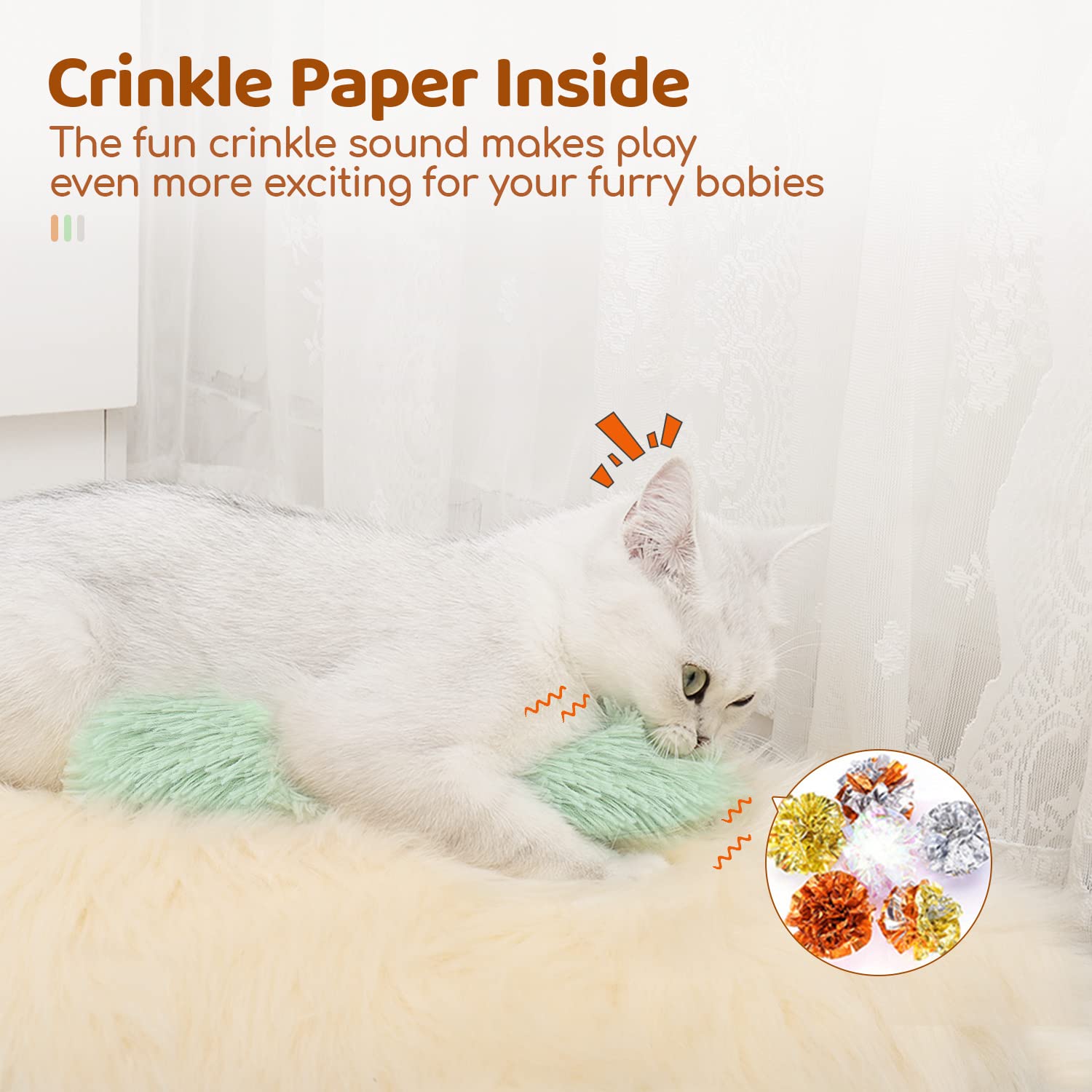 Jouets de chat Oreillers