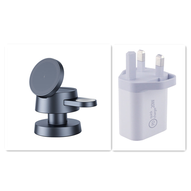 Small Night Light Three-in-One Magnetic Wireless Charger