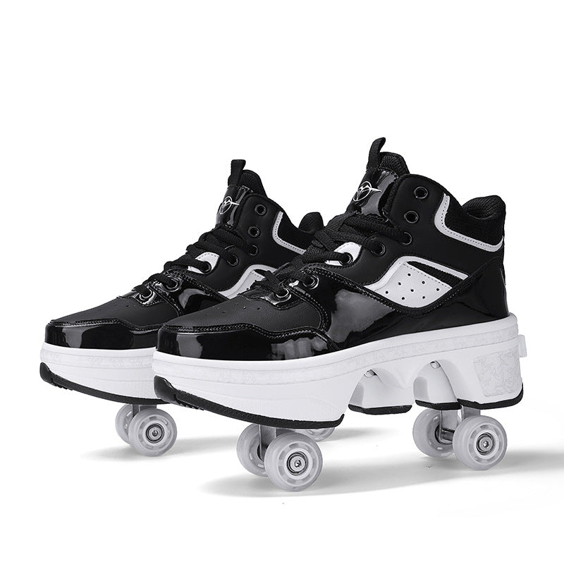 Patins à roulettes rétractables féminins