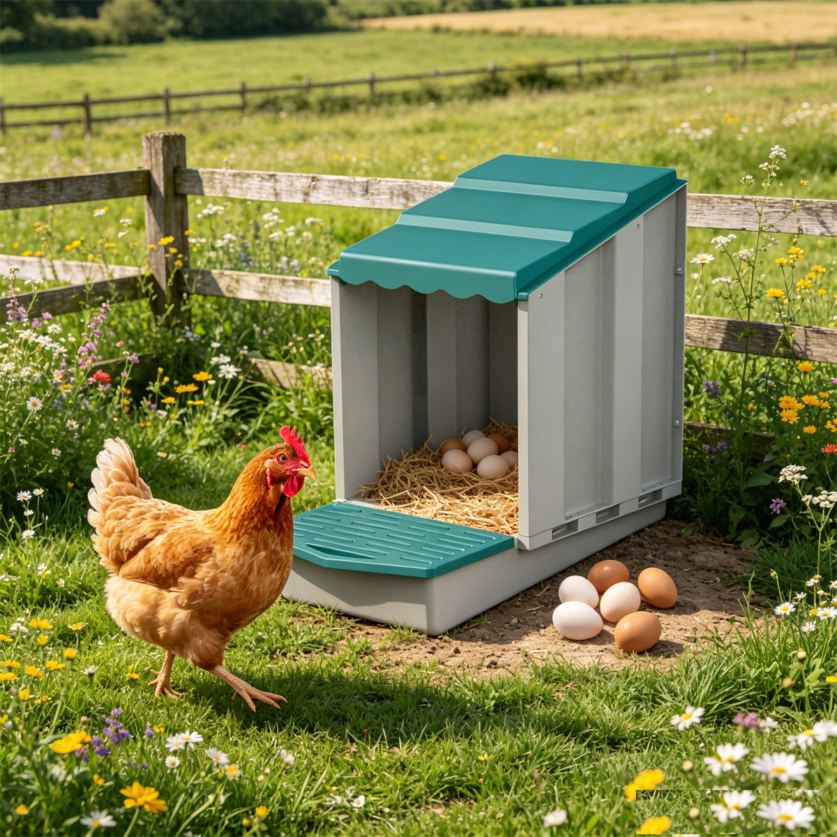Coop de poulet - Pour les poulets
