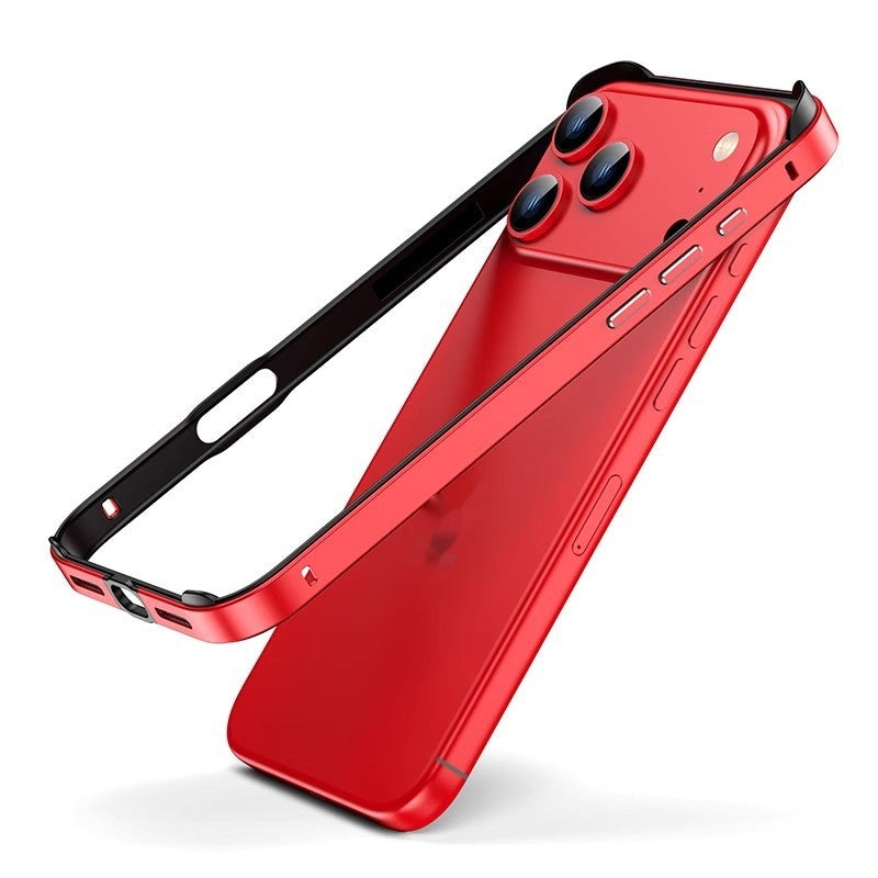 Boîtier de téléphone en aluminium métal alliage Silicone résistant à la chute