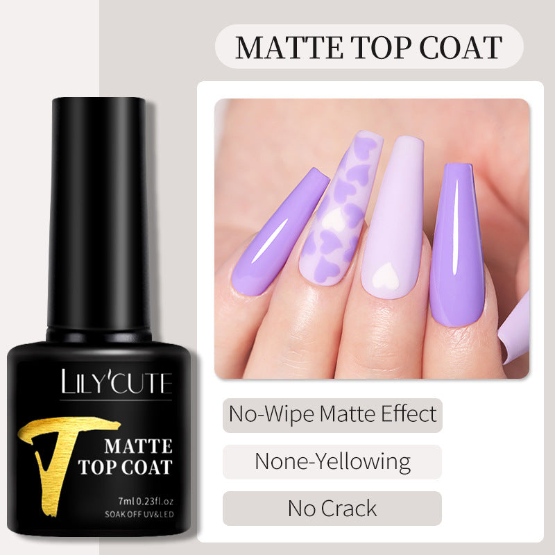 Topcoat Nail Fonction polonaise Adhésive