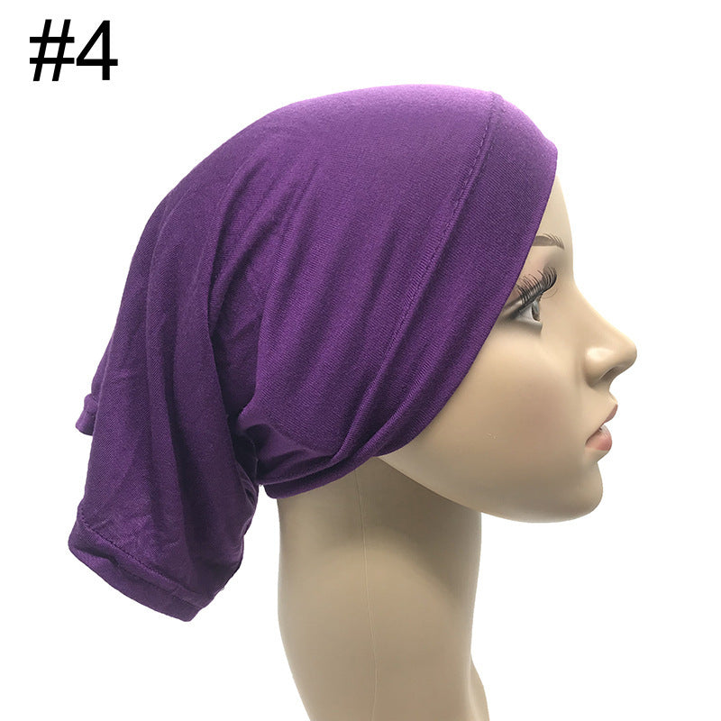 Chapeau tubulaire modulaire de base en couleur unie