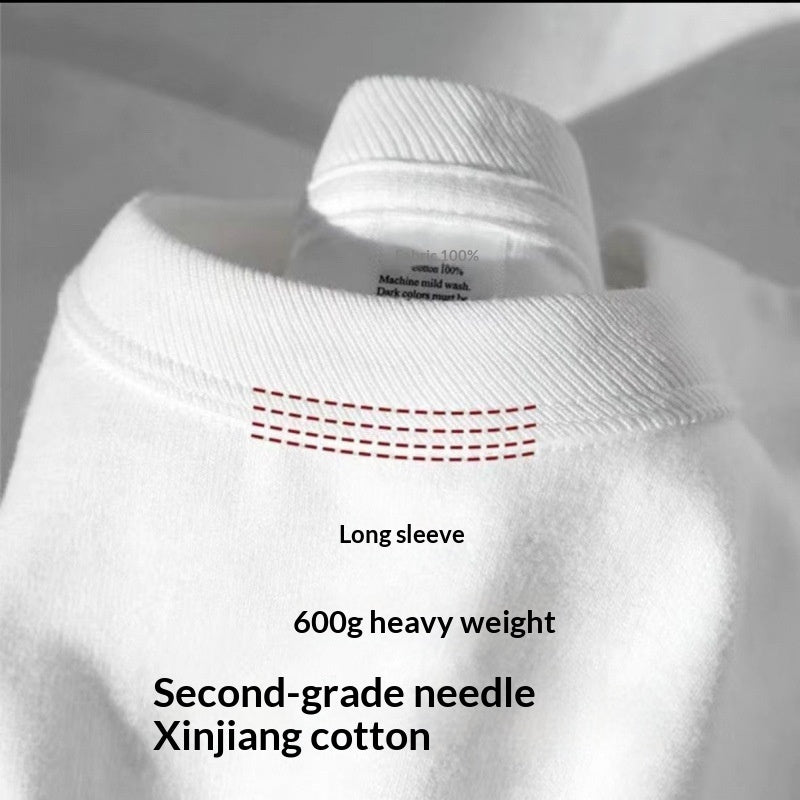 T-shirt en coton rayé Bamboo pour homme Xinjiang