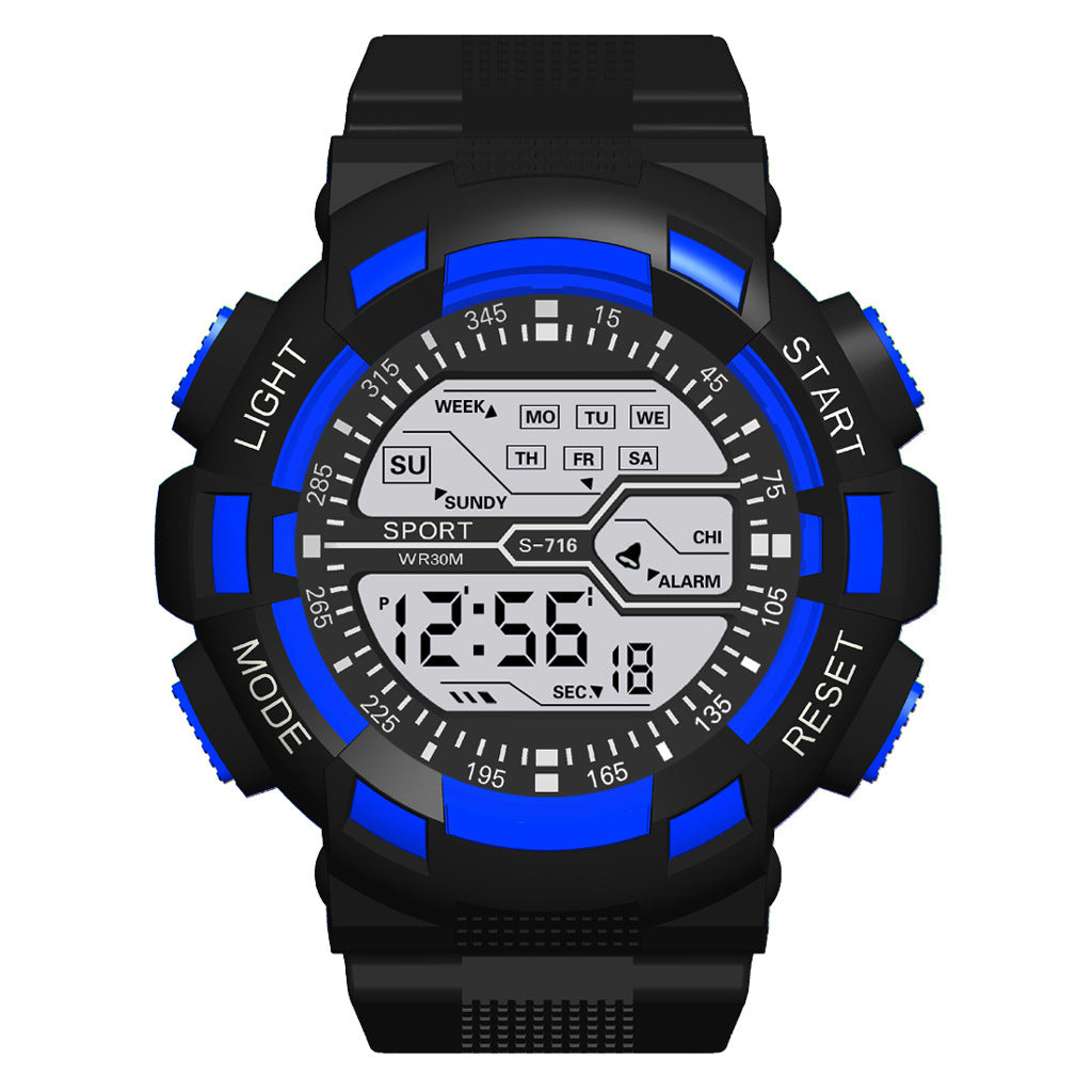Approvisionnement direct en usine HONHX Student Electronic Watch 71-716