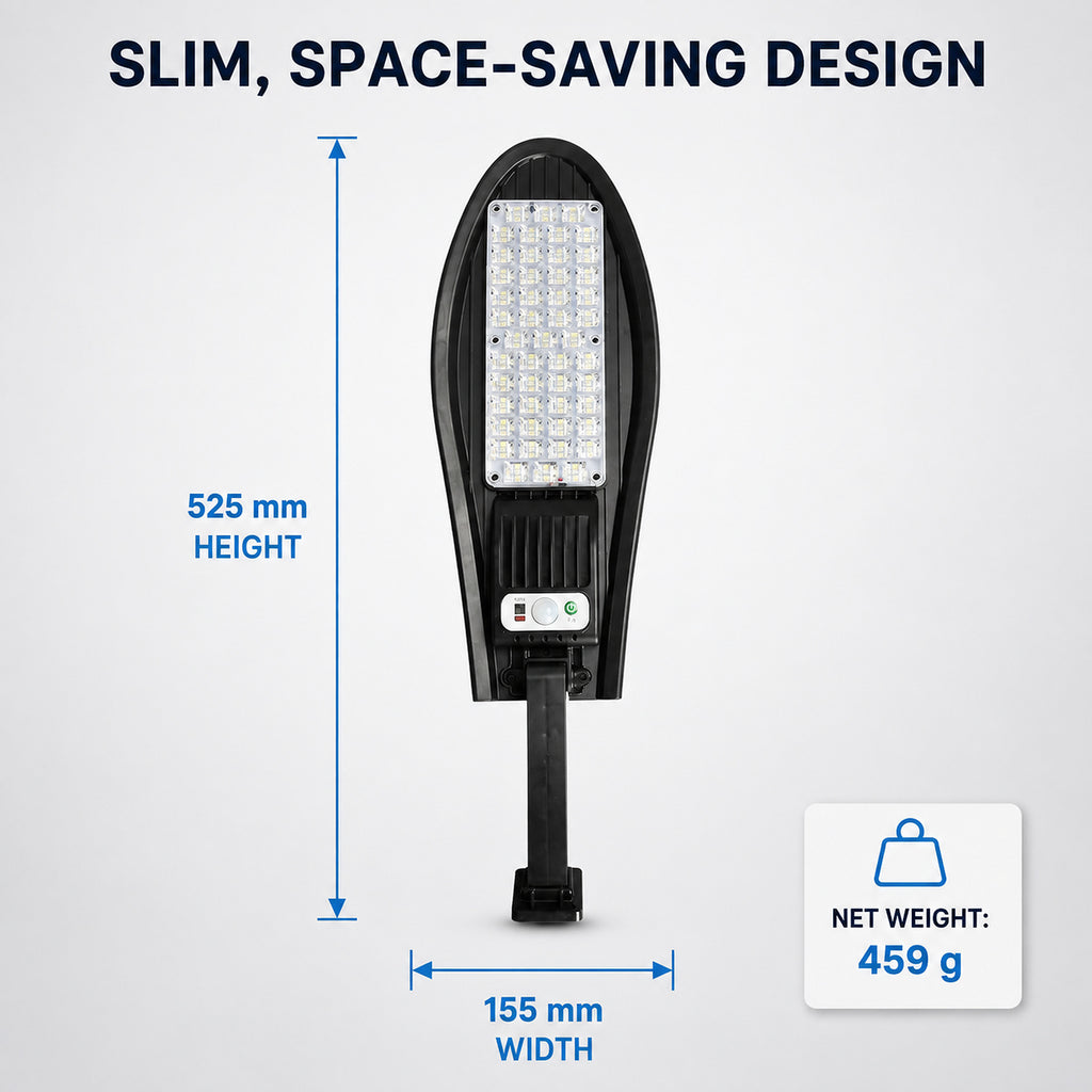 Solar Powered Motion Sensor Waterproof Garden Light W778A Pour la décoration de triage LED Landscap