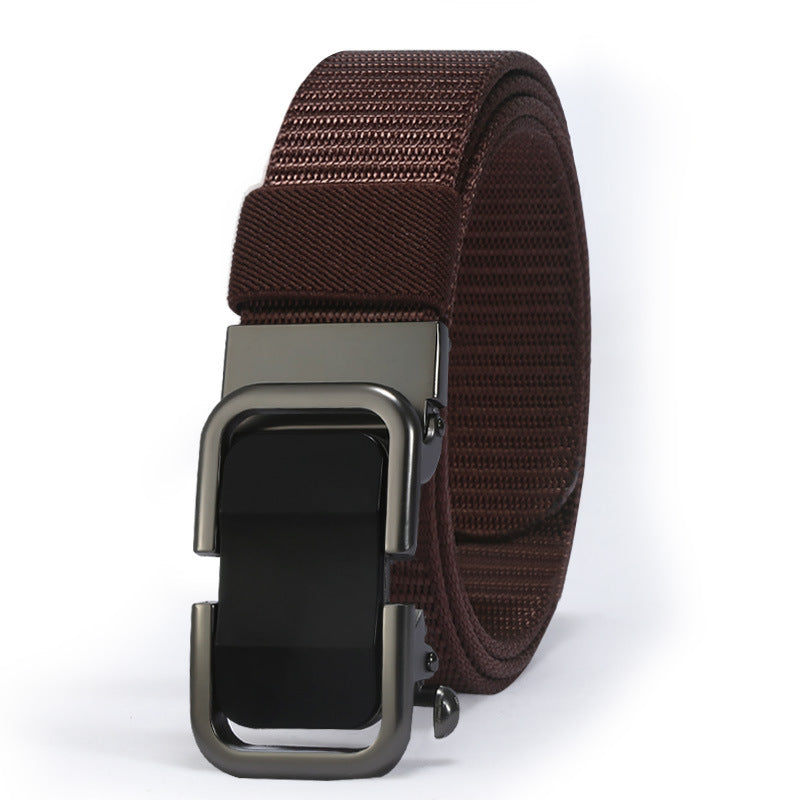 Ceinture pour homme en nylon sans dents