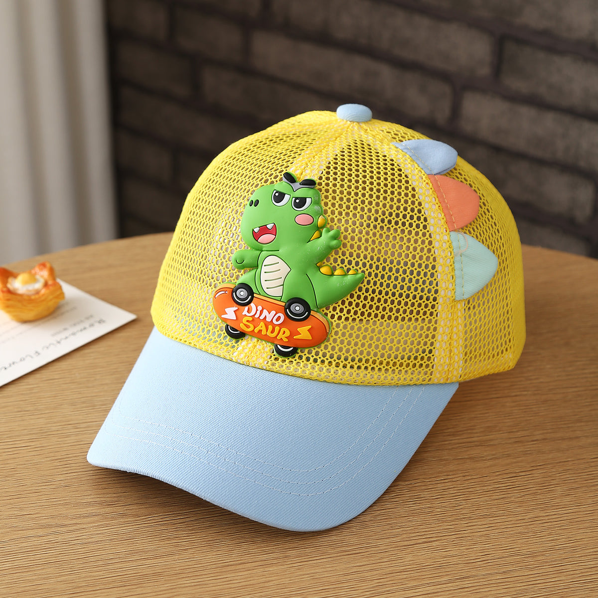 Caricature Tridimensionnel Skateboard Dinosaur Full-net-eye Respirant Garçons et Bas Filles