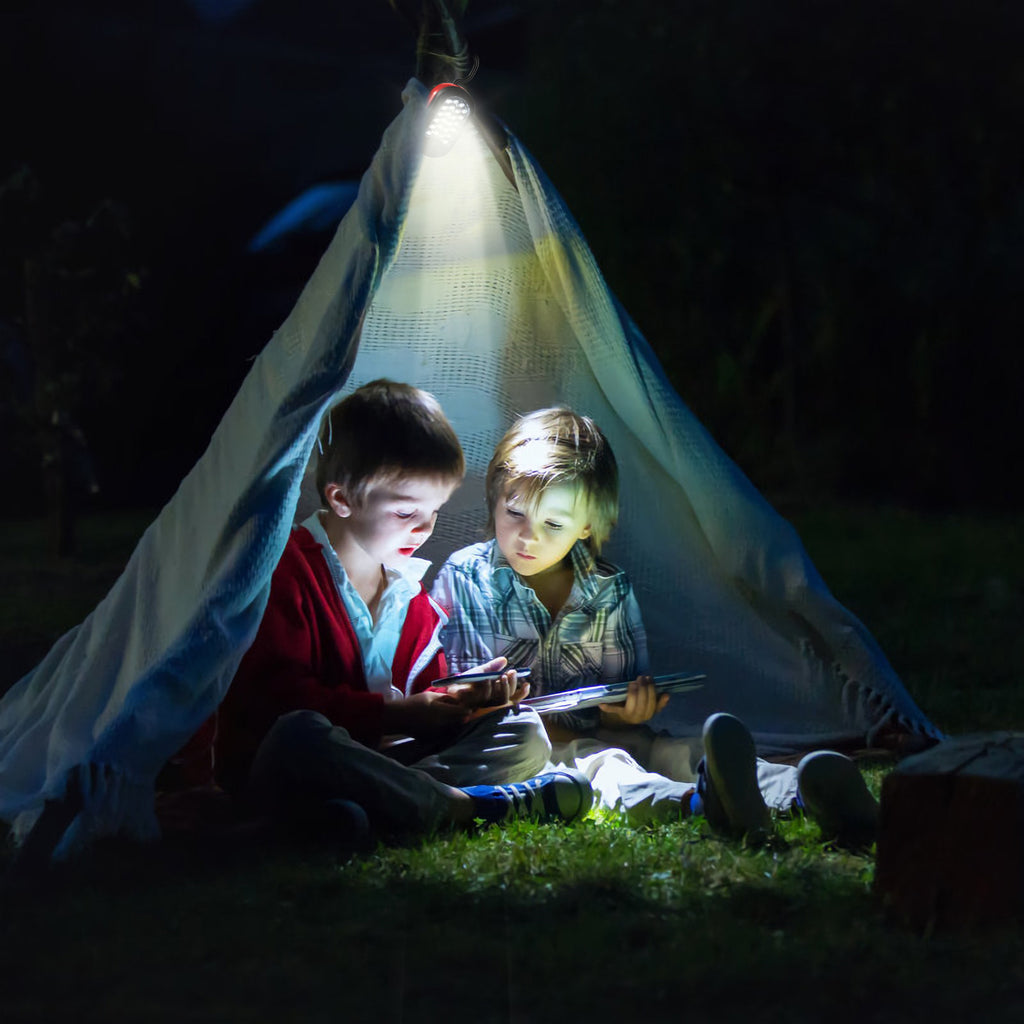 1Pc magnétique LED lampe de travail avec crochet lampe de poche compacte pour le camping randonnée urgence