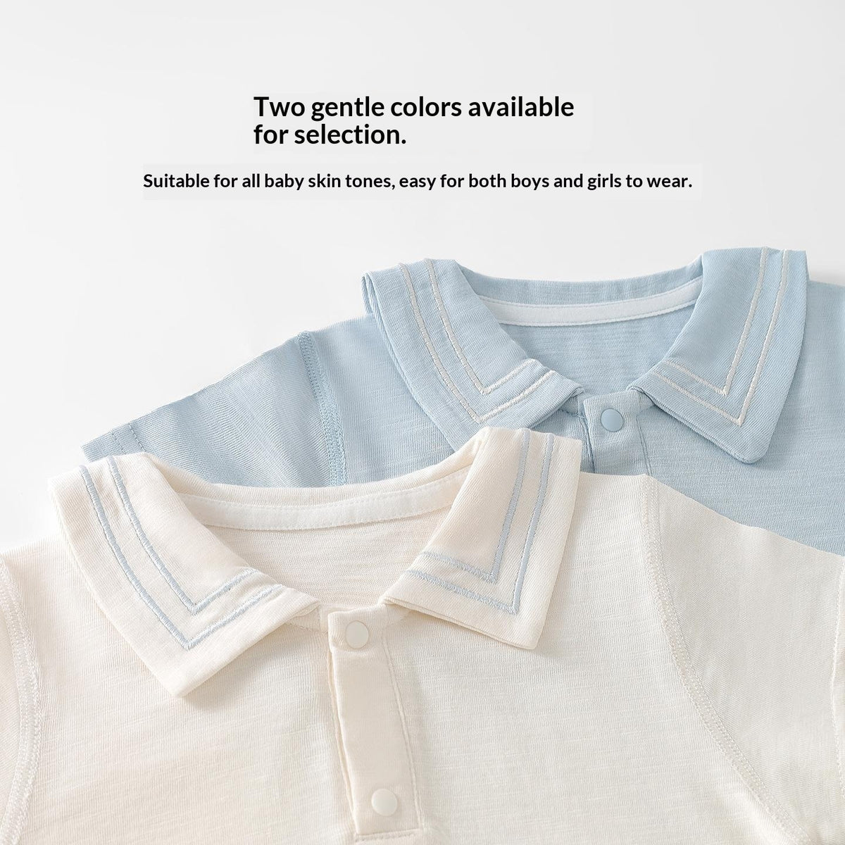Ensemble de shorts à manches courtes pour bébé tout-petit - Deux pièces respirantes légères pour la somme