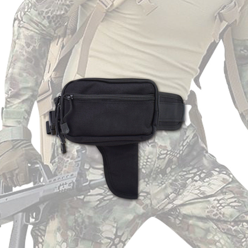 Pochette tactique extérieure avec sac de rangement extensible multi-fonctionnel de Holster caché