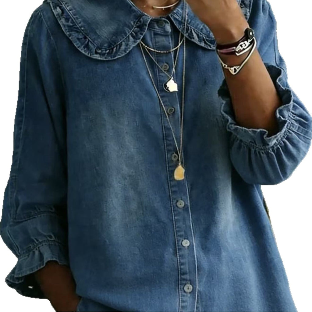 Chemise en Denim pour femmes