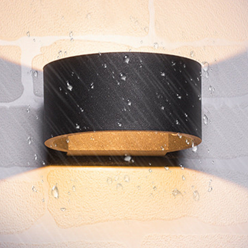 Lampe murale extérieure LED Balcon rond