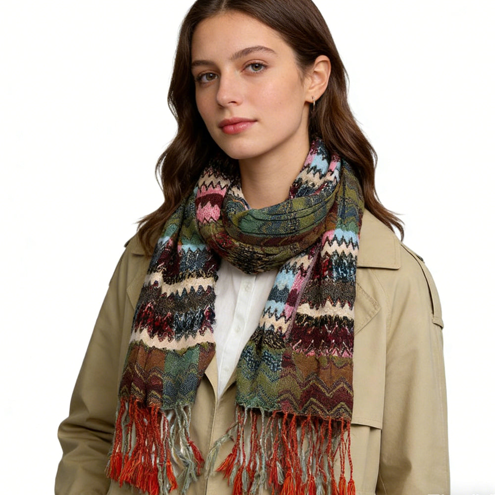 2pc Long Scarf
