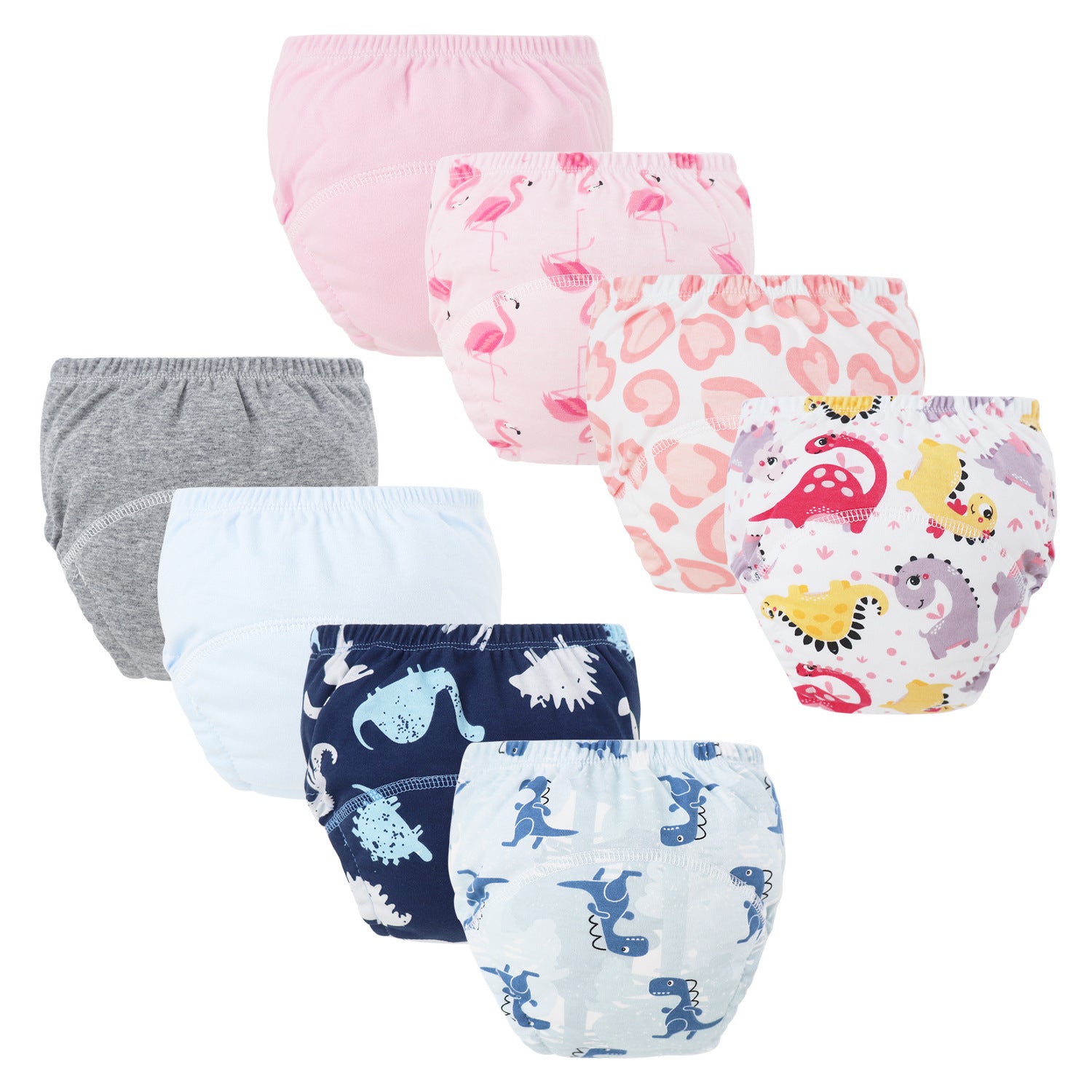 Pantalons d'entraînement lavables Eco-cotton pour nourrissons et tout-petits