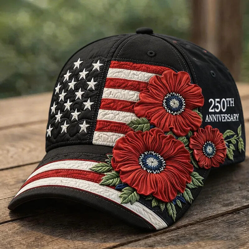 Casquette de baseball 3D imprimé 250 ans