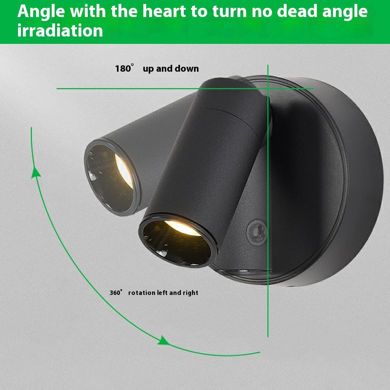 Wi-Fi gratuit sans punch côté lampe murale rechargeable