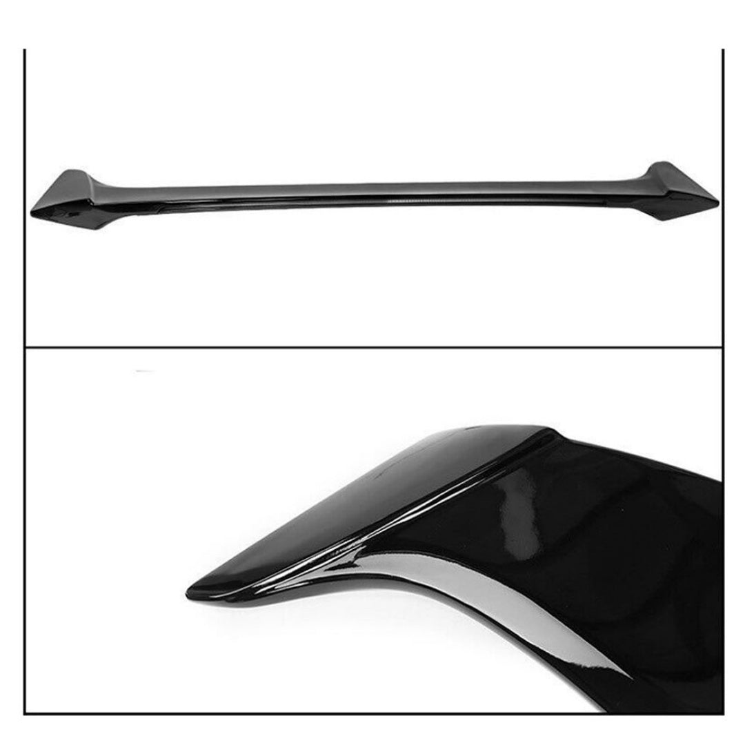 Convient 13-20 Ford Fusion Long LED Style Gloss Black Arrière Trunk Spoiler Wing - ABS