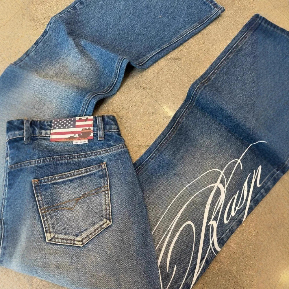 Jeans lavés vintage pour hommes