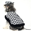 Coat et chapeau en peluche pour chiens petits et moyens