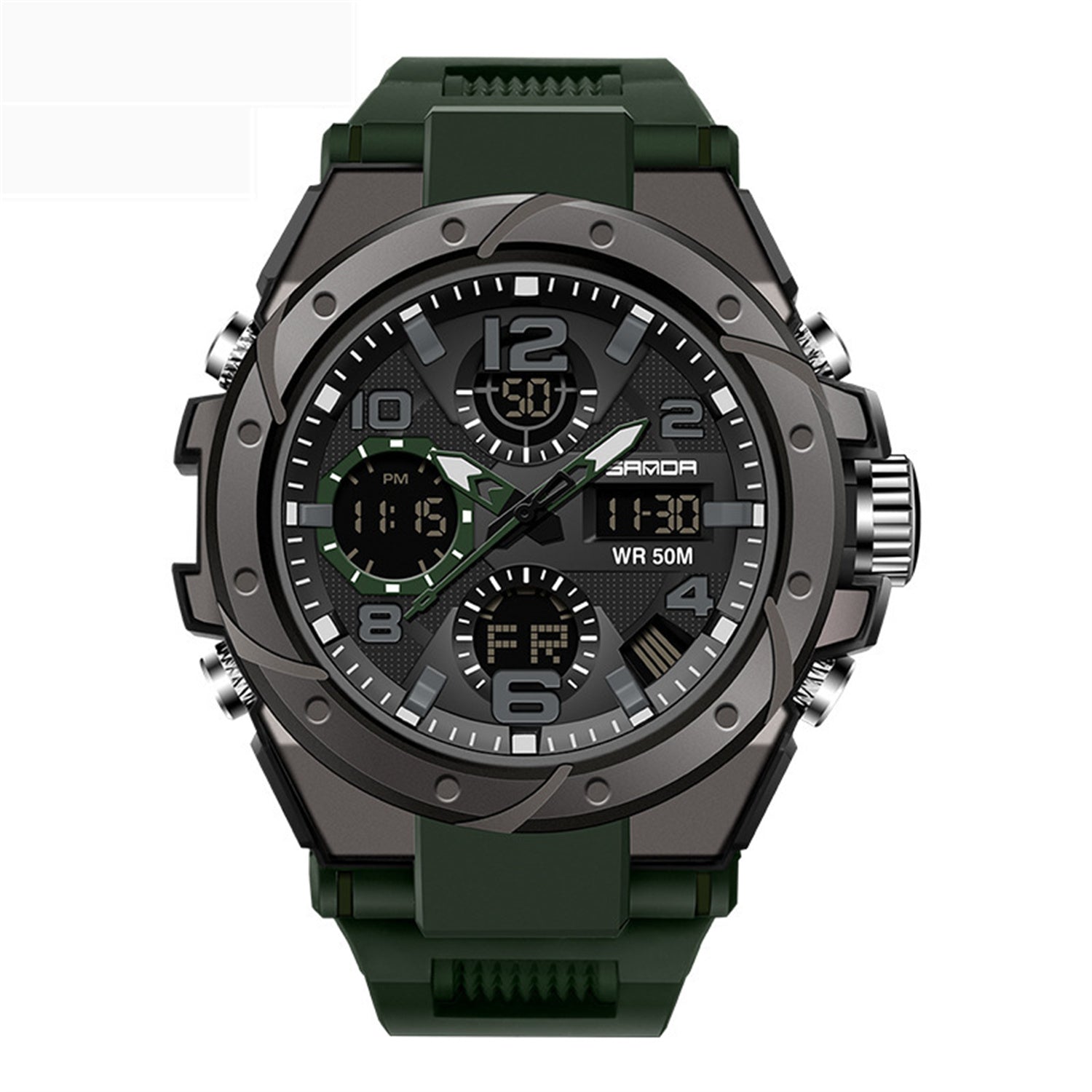 Montre Quartz multifonctionnelle pour homme