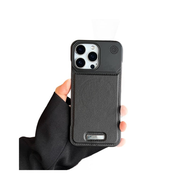 Aromatherapy Leather Magnetic Phone Case 17 High-grade Frameless Hard Protection Case
