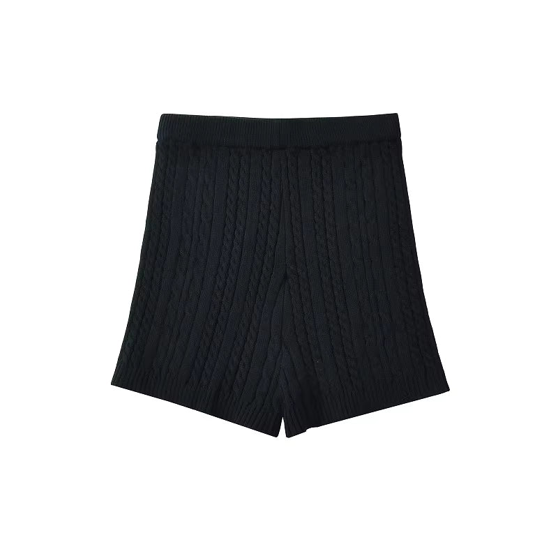 Short tricoté pour les femmes