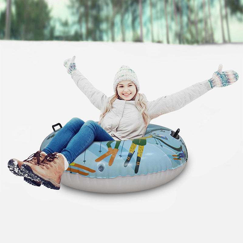 Outdoor Creative Printed PVC anneau de ski d'hiver épais