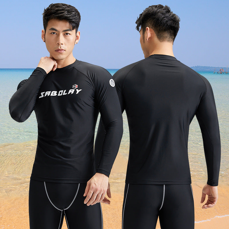 Maillot de bain pour hommes Split résistant au soleil et respirant