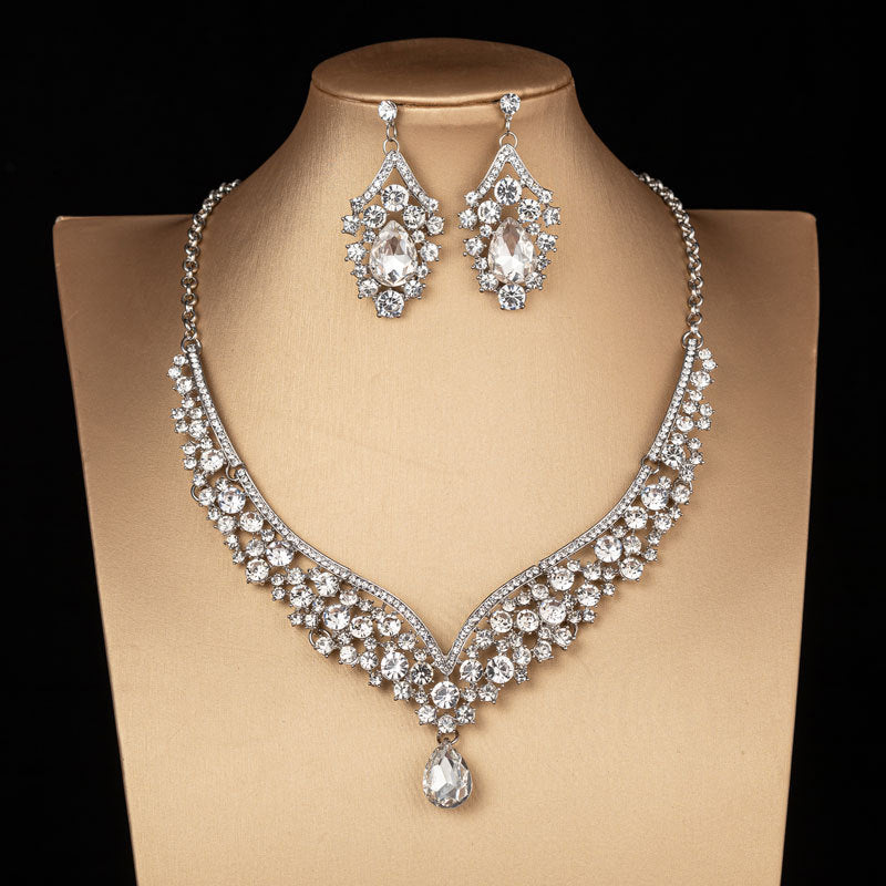 Mariée Couronne Mariage Alliage Diamant Couronne Mode Élégante