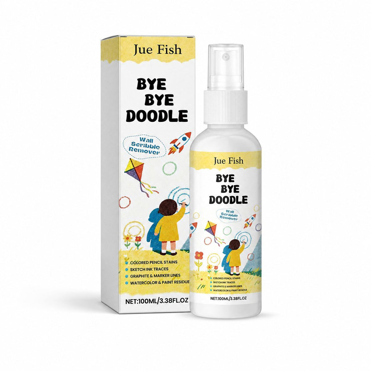 Vaporisateur de nettoyage de marque murale JUE FISH