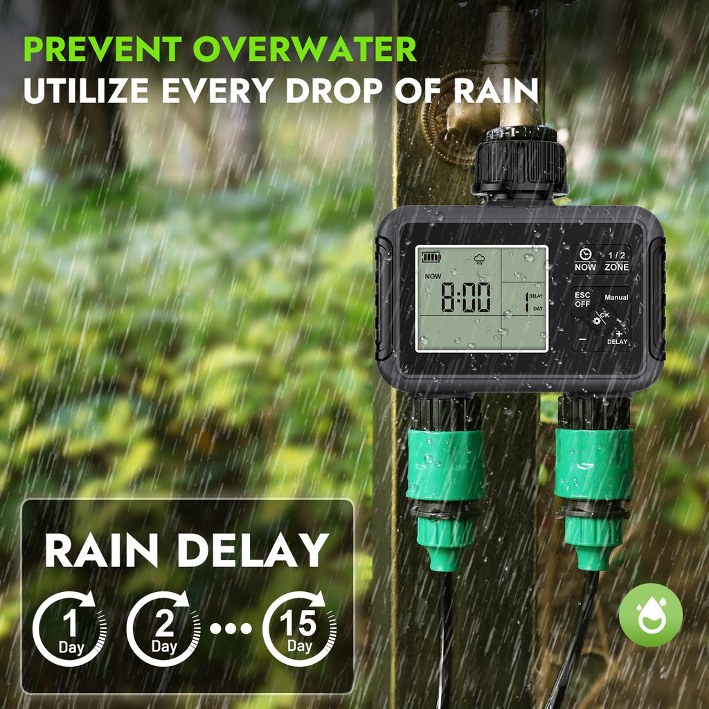 Contrôleur d'irrigation intelligent pour les cours d'eau extérieures