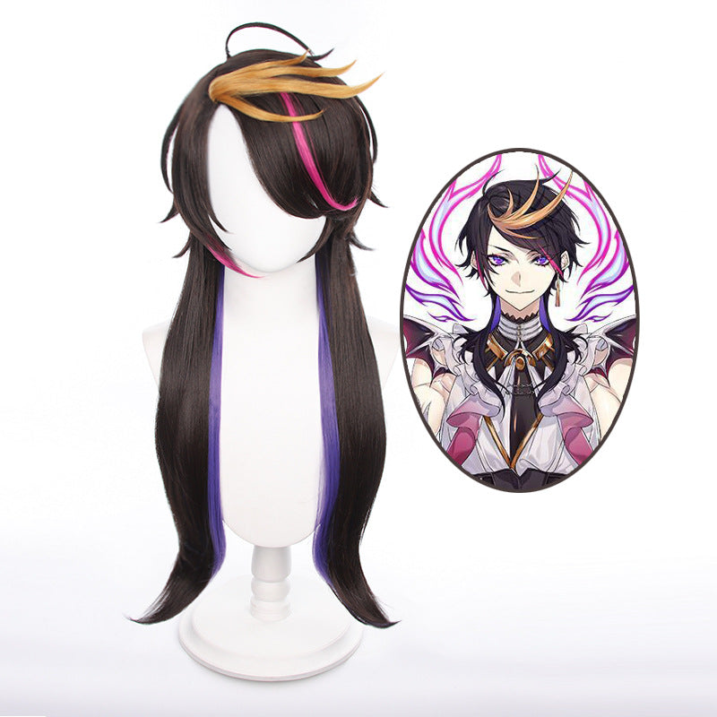 ShuYamino Cos Perruque Faits saillants Long Trailing Hair