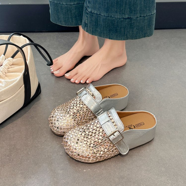 Mules d'orteils fermées pour femmes