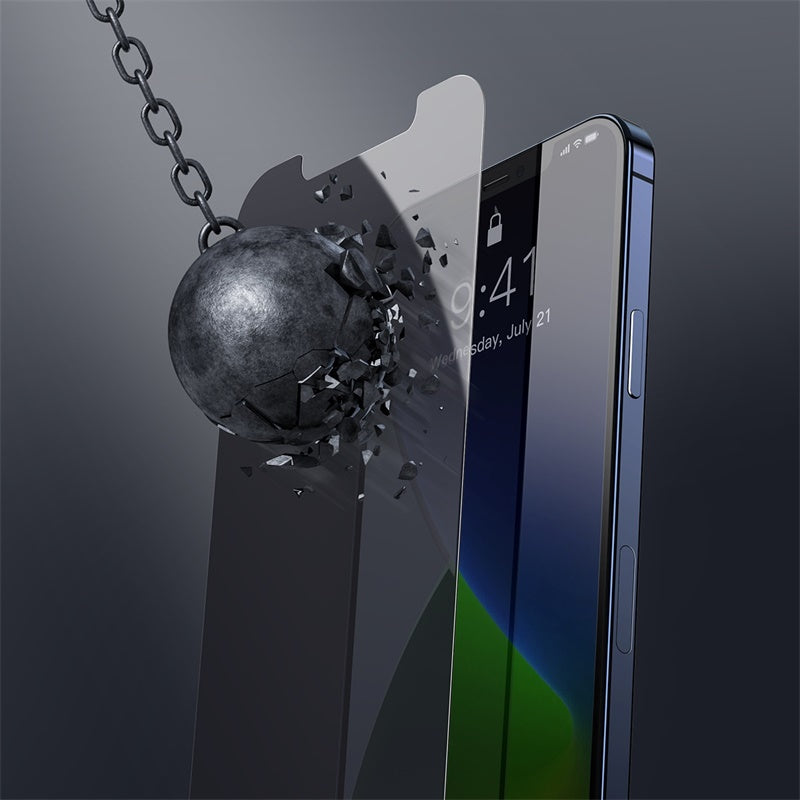 0.3mm Full Glass Privacy Film trempé pour IP 5.4 pouces deux pièces
