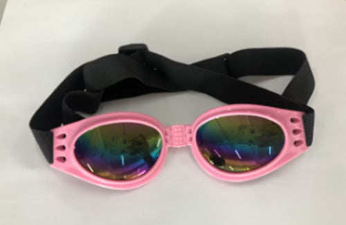 Lunettes de soleil pour chiens pliables de taille moyenne Lunettes de protection UV pour animaux de compagnie