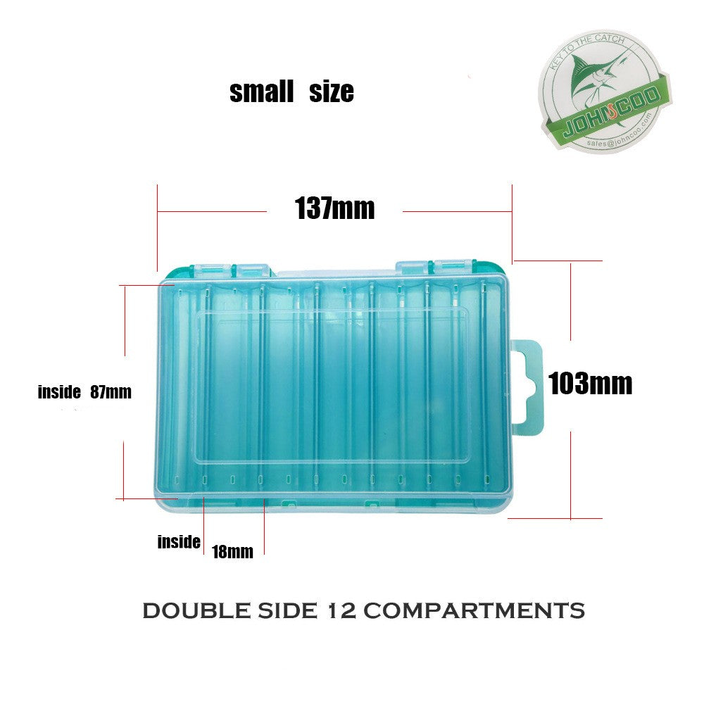 Double-sided storage of the double-layer storage box